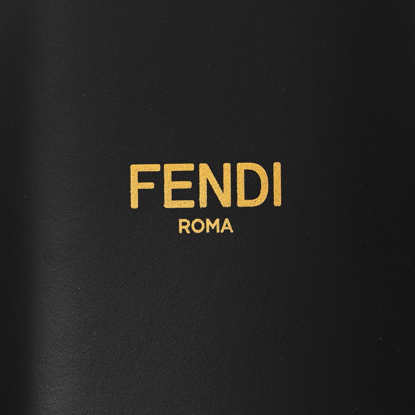 Satin FF Fendi Feel Slide Sandals 40 Tobacco Black