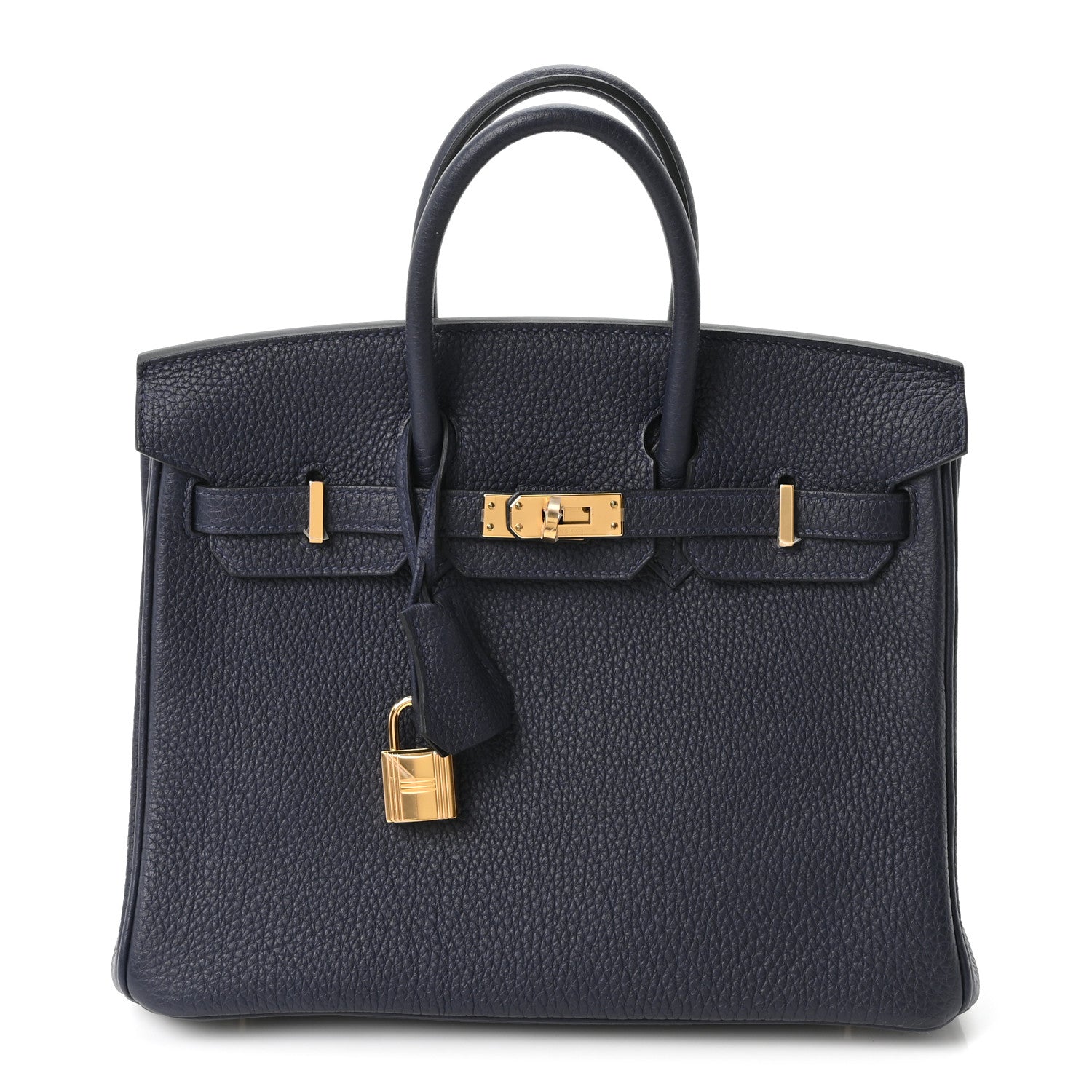 Hermes Togo Birkin 25 Bleu Nuit 1 of 10