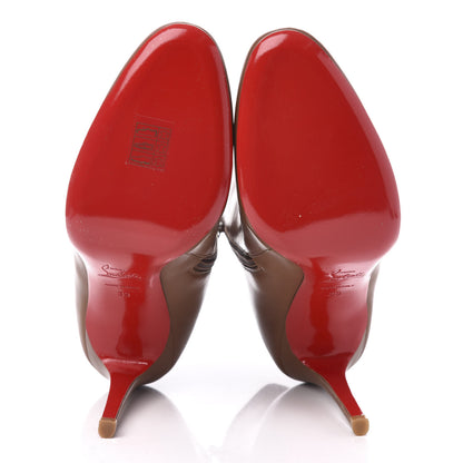 Christian Louboutin Calfskin VIP Simple Booty 100 Ankle Boots 39 Cuoio 5 of 7