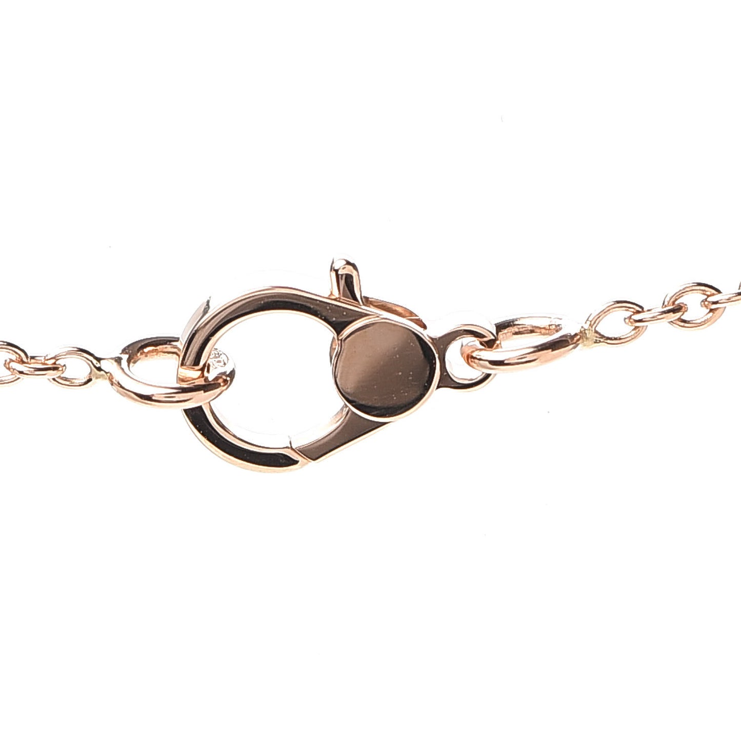 18K Rose Gold Diamond Finesse Pendant Necklace