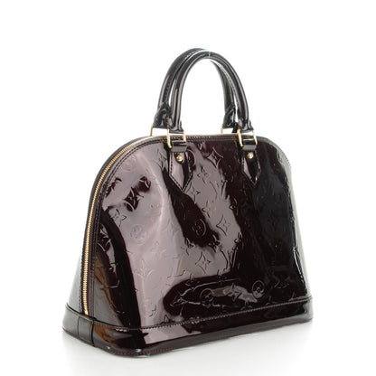 Louis Vuitton Vernis Alma PM Amarante 3 of 8