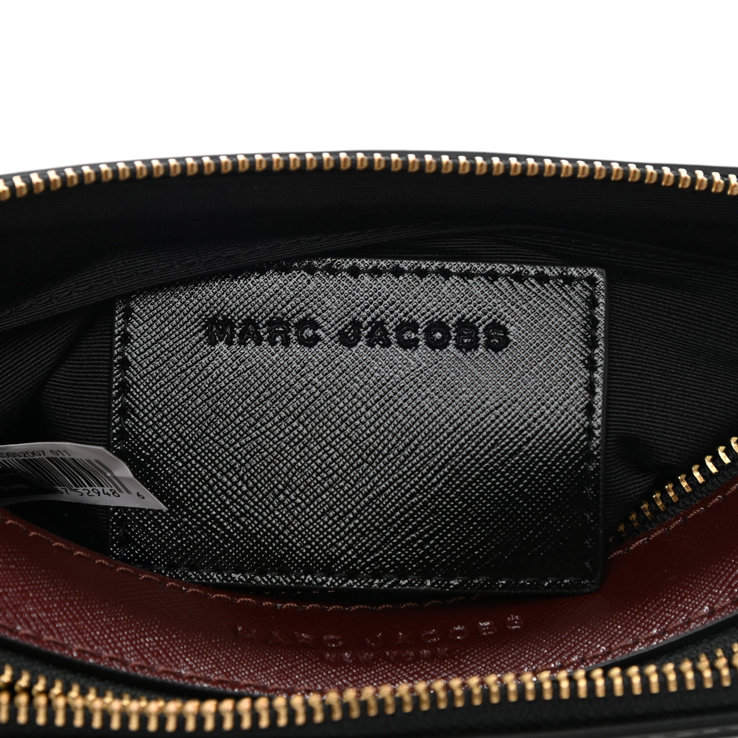 Saffiano Snapshot Camera Bag Black Multi