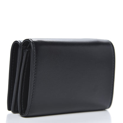 Saint Laurent Smooth Calfskin Business Card Case Black 3 of 7