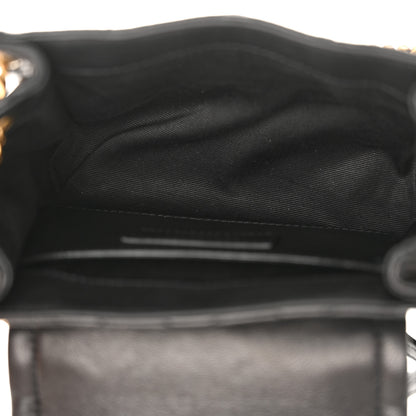 Saint Laurent Lambskin Quilted Monogram Mini Nolita Black 5 of 10