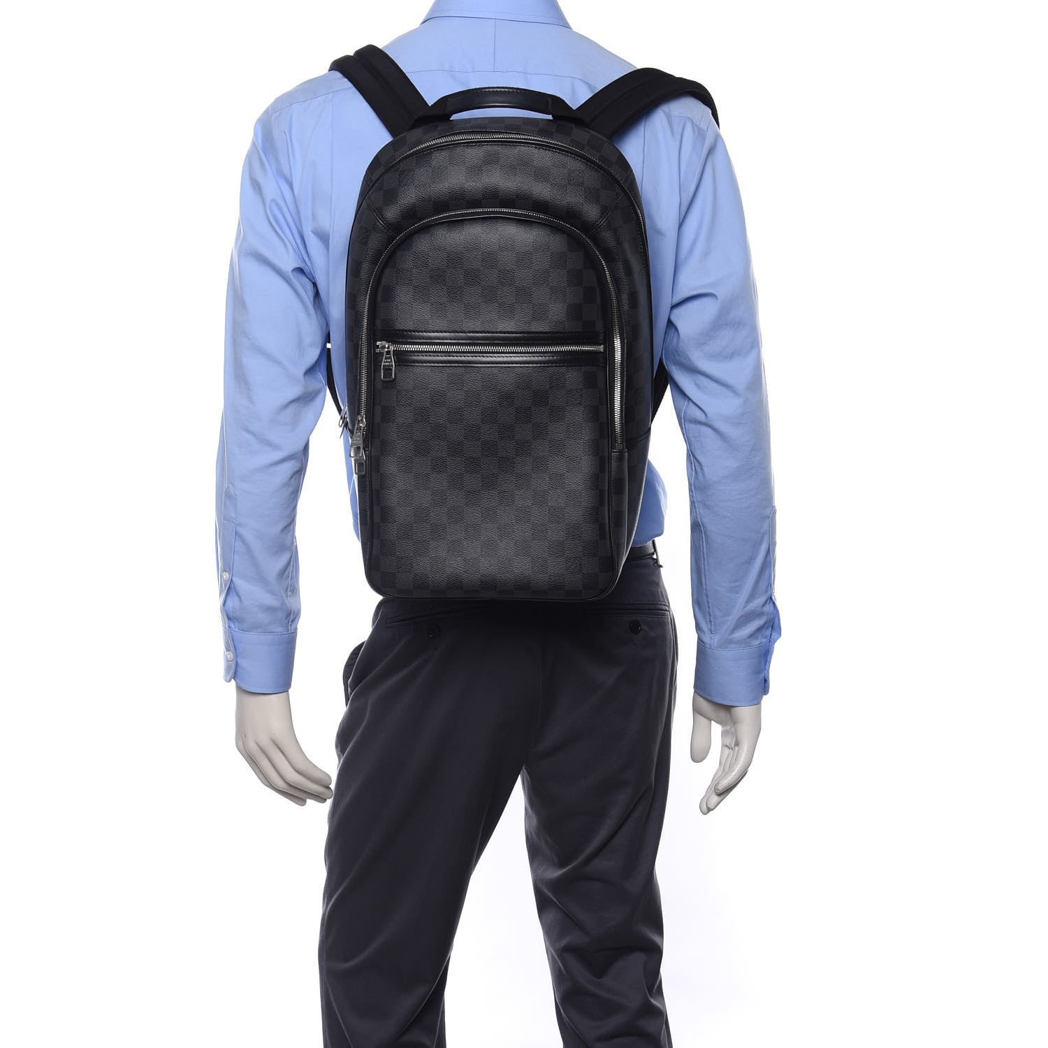 Louis Vuitton Damier Graphite Michael Backpack 2 of 10