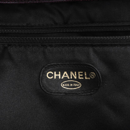 Chanel Caviar Timeless XL Weekender Bag Burgundy 6 of 8
