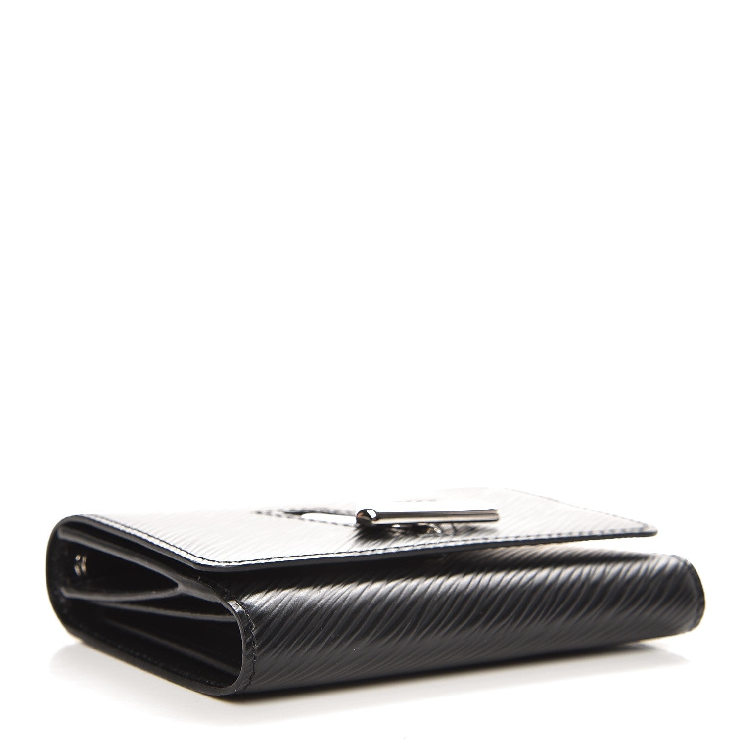 Louis Vuitton Epi Twist Compact Wallet Black 3 of 6