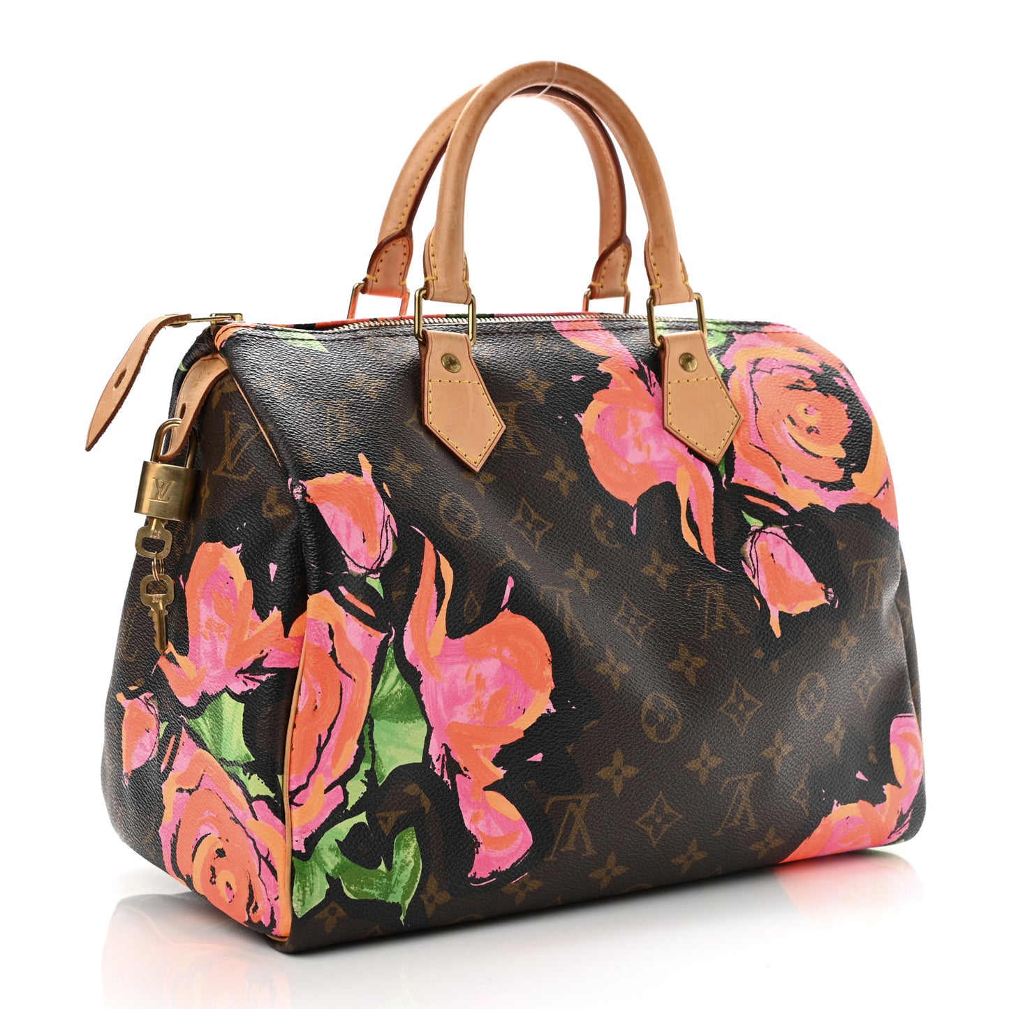 Monogram Roses Speedy 30