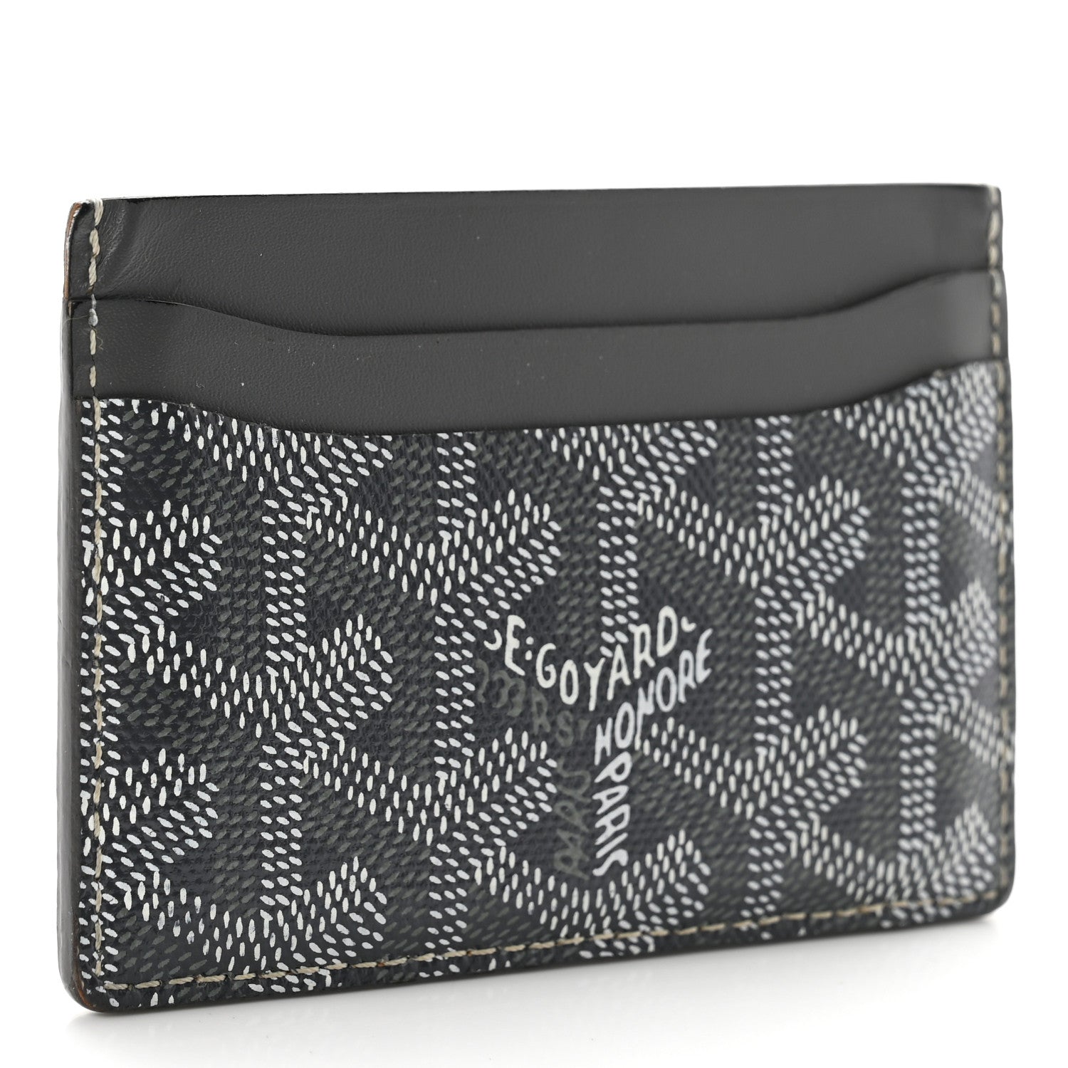 Goyard Goyardine Saint Sulpice Card Holder Grey 3 of 8