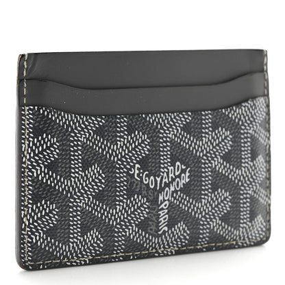 Goyard Goyardine Saint Sulpice Card Holder Grey 3 of 8