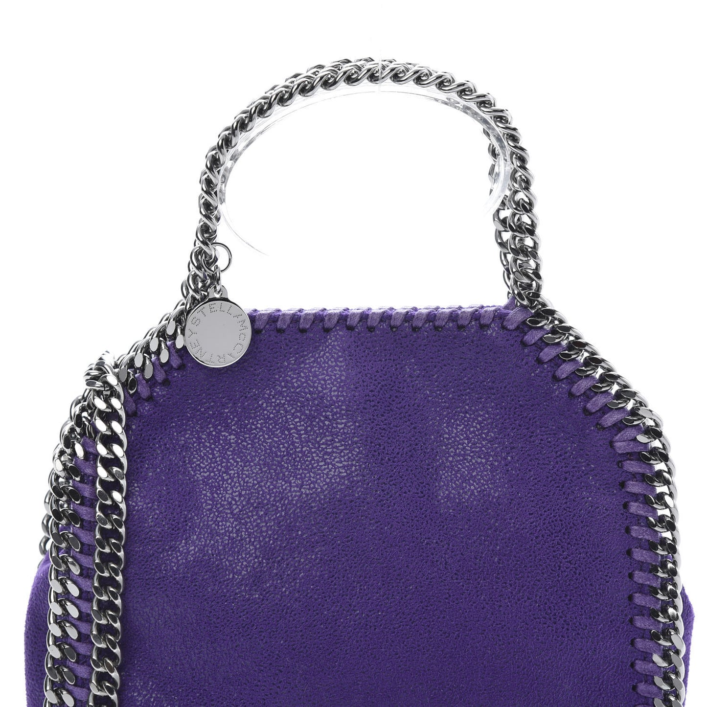 Shaggy Deer Tiny Falabella Tote Bright Purple
