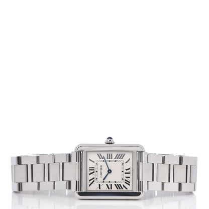 Cartier Stainless Steel 24mm Tank Solo Quartz Watch 3 of 5