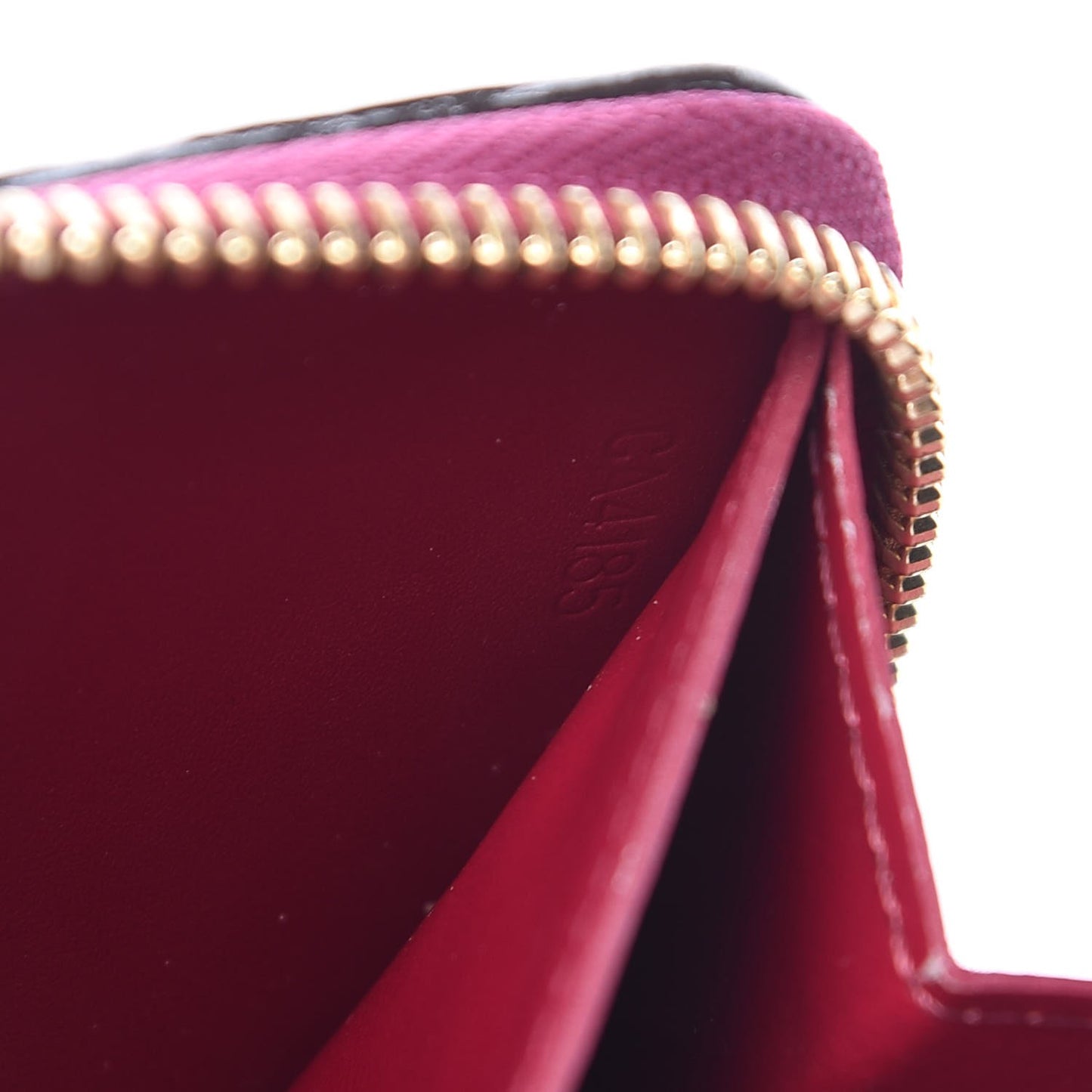 Vernis Clemence Wallet Magenta
