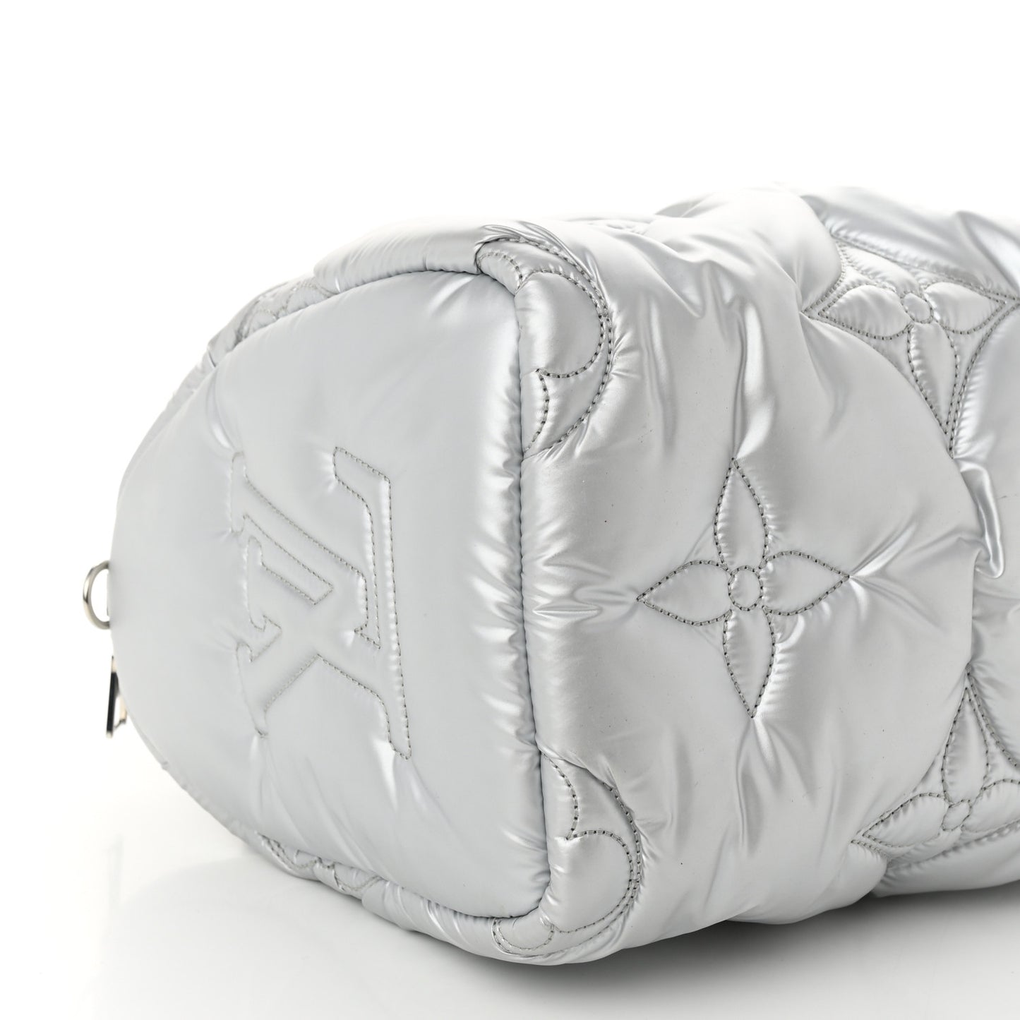 Econyl Mini Monogram Pillow Speedy Bandouliere 25 Silver