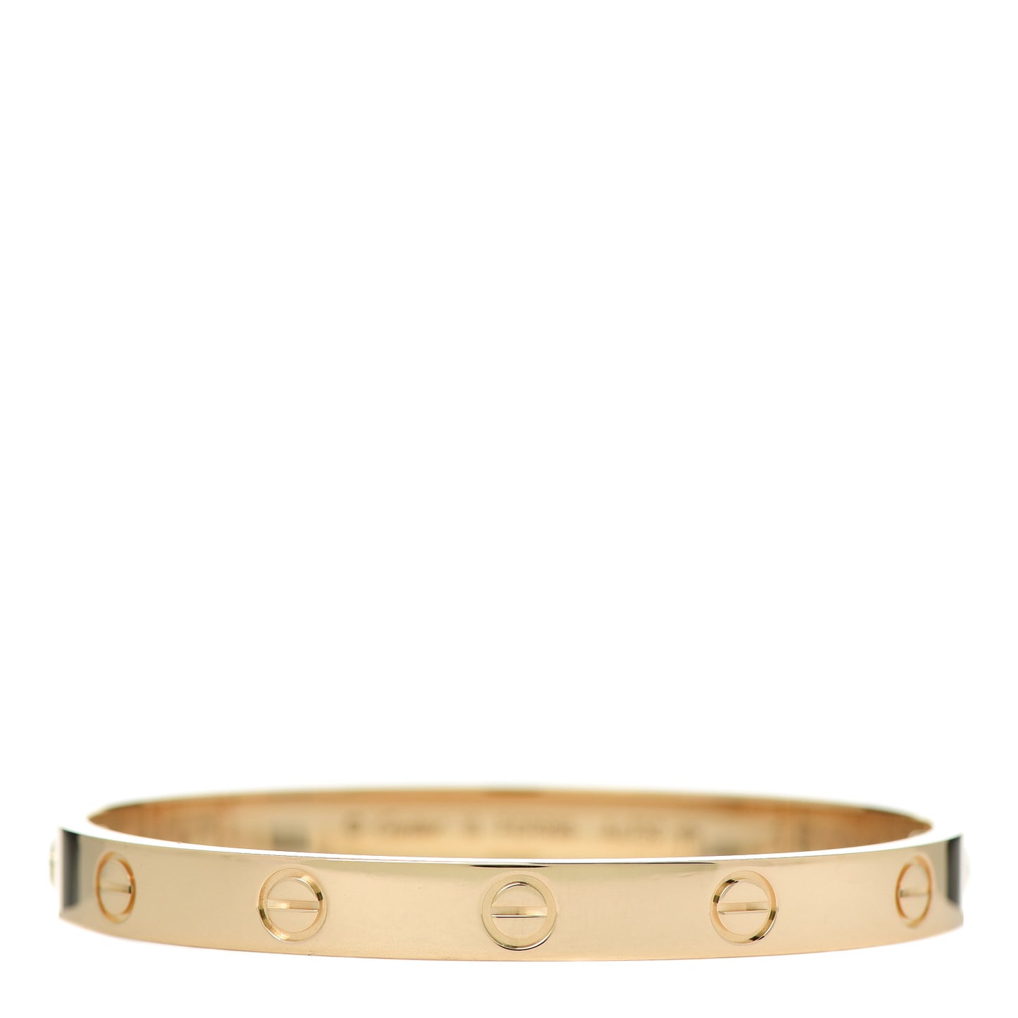 18K Yellow Gold LOVE Bracelet 16