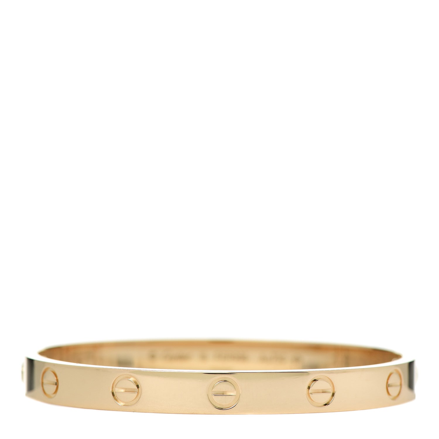 Cartier 18K Yellow Gold LOVE Bracelet 16 1 of 5