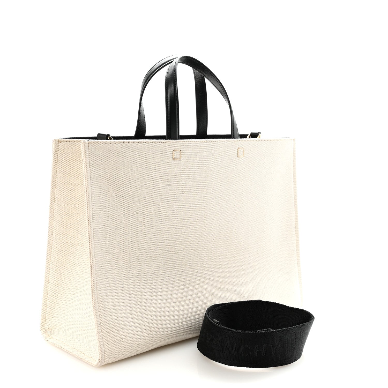 Givenchy Canvas Medium G-Tote Beige Black 3 of 10