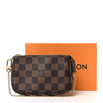 Louis Vuitton Damier Ebene Mini Pochette Accessories 10 of 10