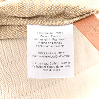 Hermes Toile Swift Maline Bag Gold Craie 6 of 11