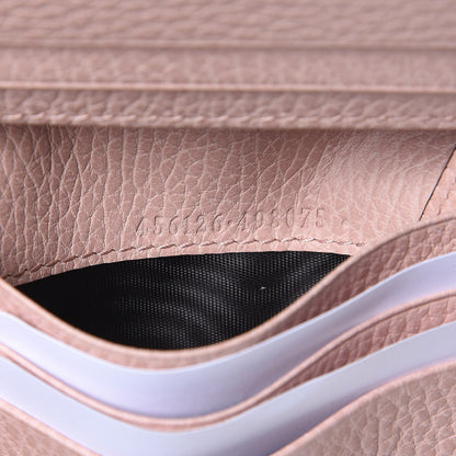 Gucci Dollar Calfskin GG Marmont Card Case Perfect Pink 7 of 8