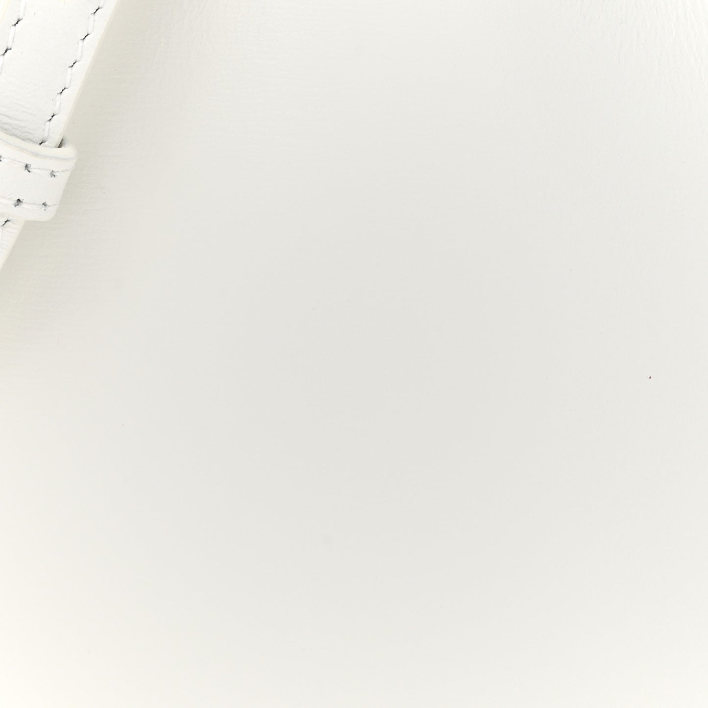 Calfskin Small Folded Bag White