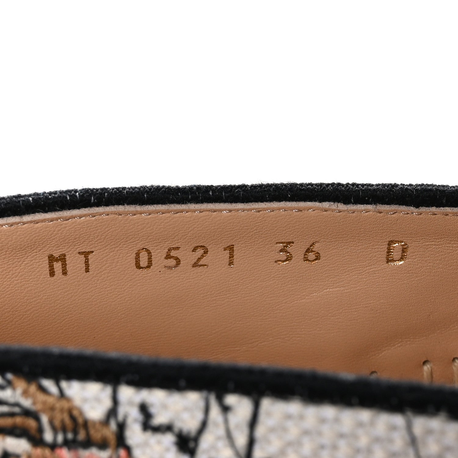 Christian Dior Canvas Mille Fleurs Embroidered Granville Espadrille 36 Multicolor 6 of 8