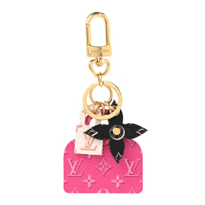 Louis Vuitton Monogram Alma Bag Charm Key Holder Fuchsia 1 of 6