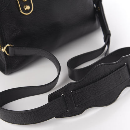 Balenciaga Chevre Gold Metallic Edge Hardware Mini Cityscarf Black 11 of 11