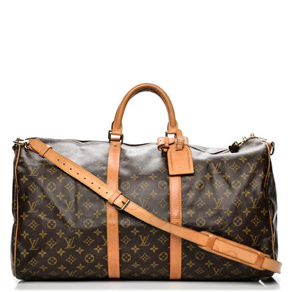 Louis Vuitton Monogram Keepall Bandouliere 55 1 of 13
