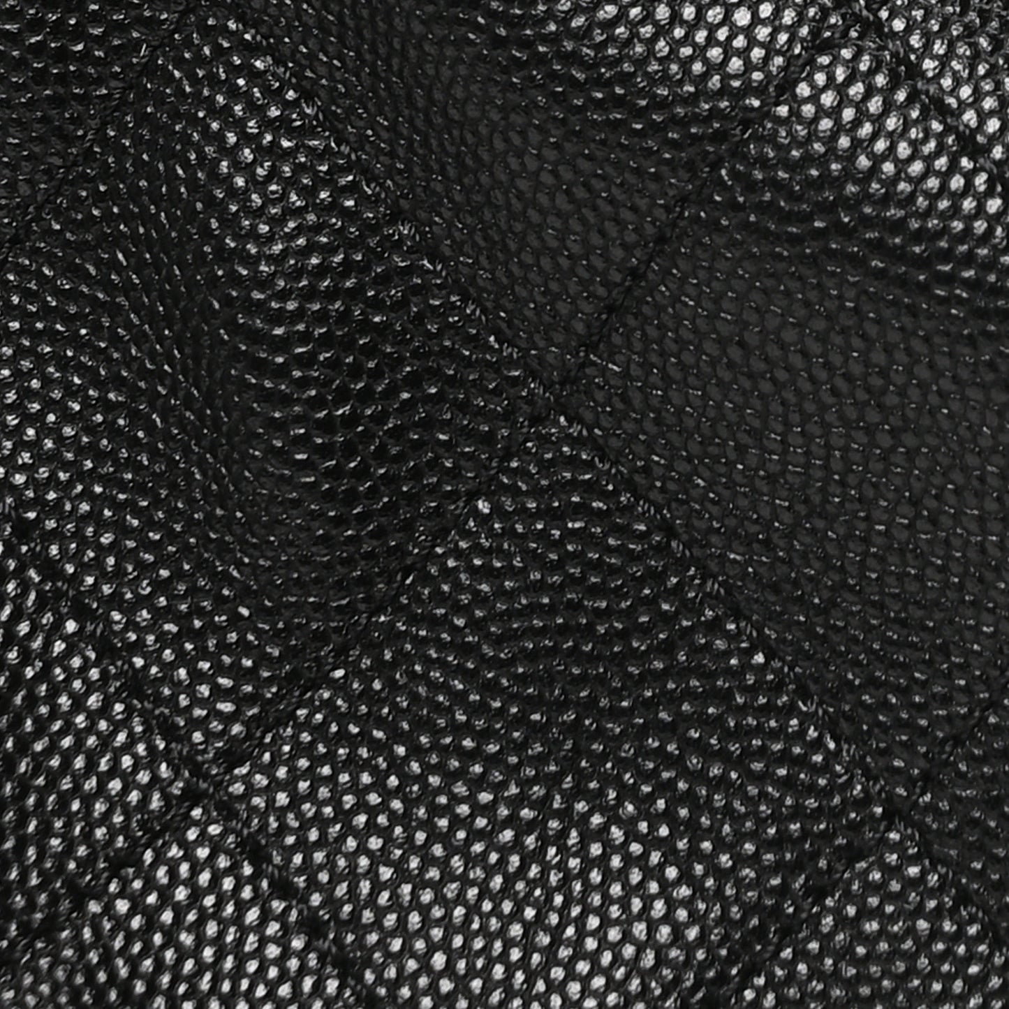 Caviar Quilted Medium Chanel 25 Handbag Black