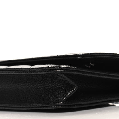 Chanel Caviar Quilted Wallet on Chain WOC Black 11 of 12