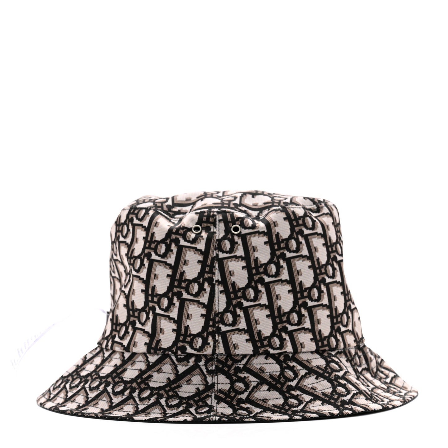 Oblique Reversible Teddy-D Brim Bucket Hat 57 Black