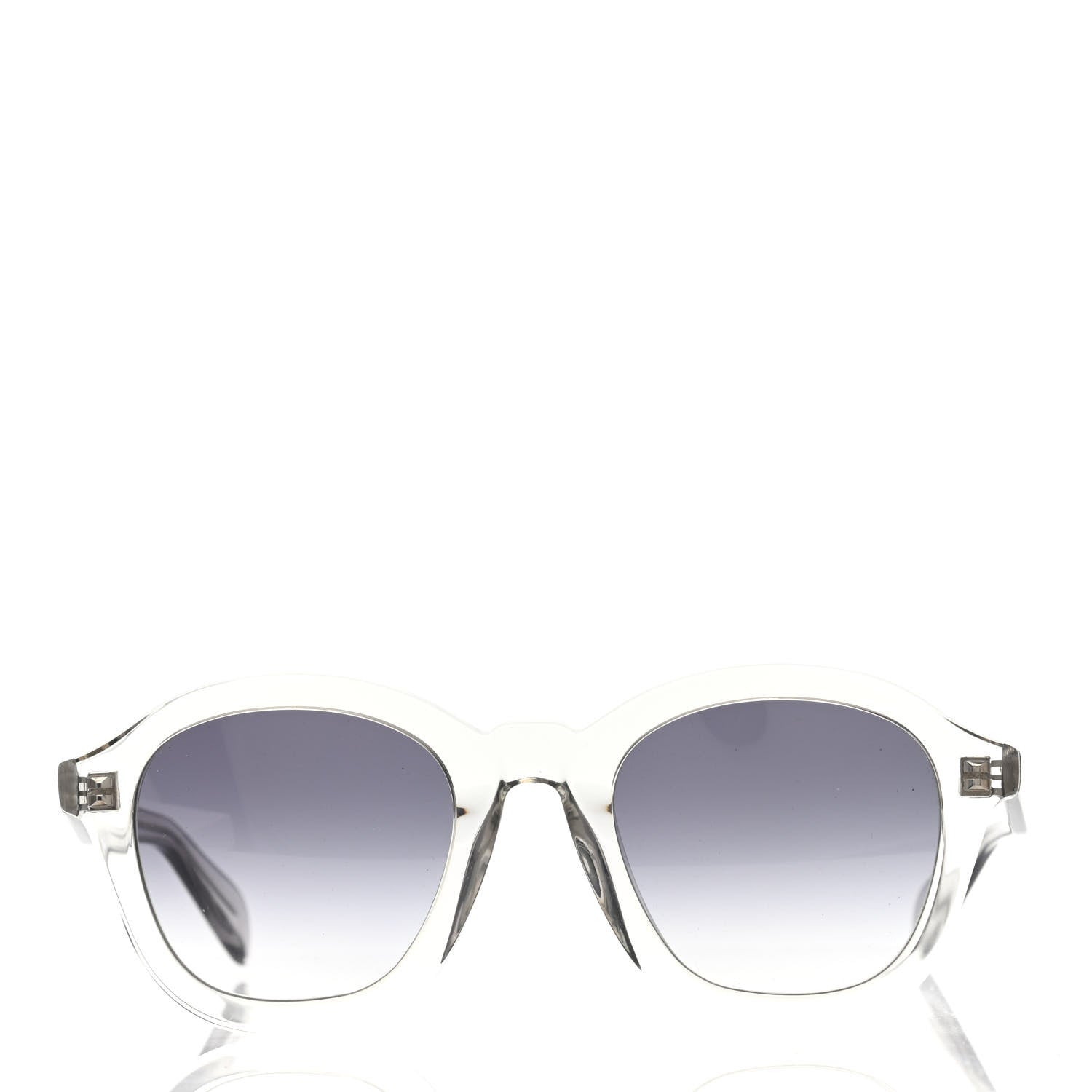 Celine Acetate Sunglasses CL 400171 Clear 3 of 4