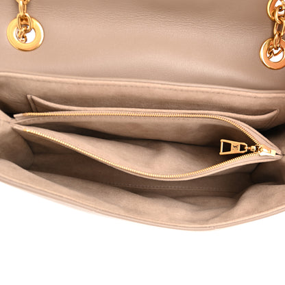 Louis Vuitton Calfskin LV New Wave Chain Bag Taupe 5 of 10