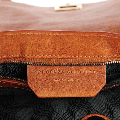 Proenza Schouler Lambskin Medium PS1 Satchel Saddle 6 of 8