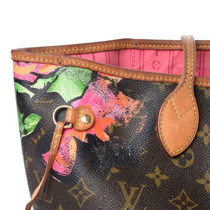 Louis Vuitton Monogram Roses Neverfull MM 26 of 37