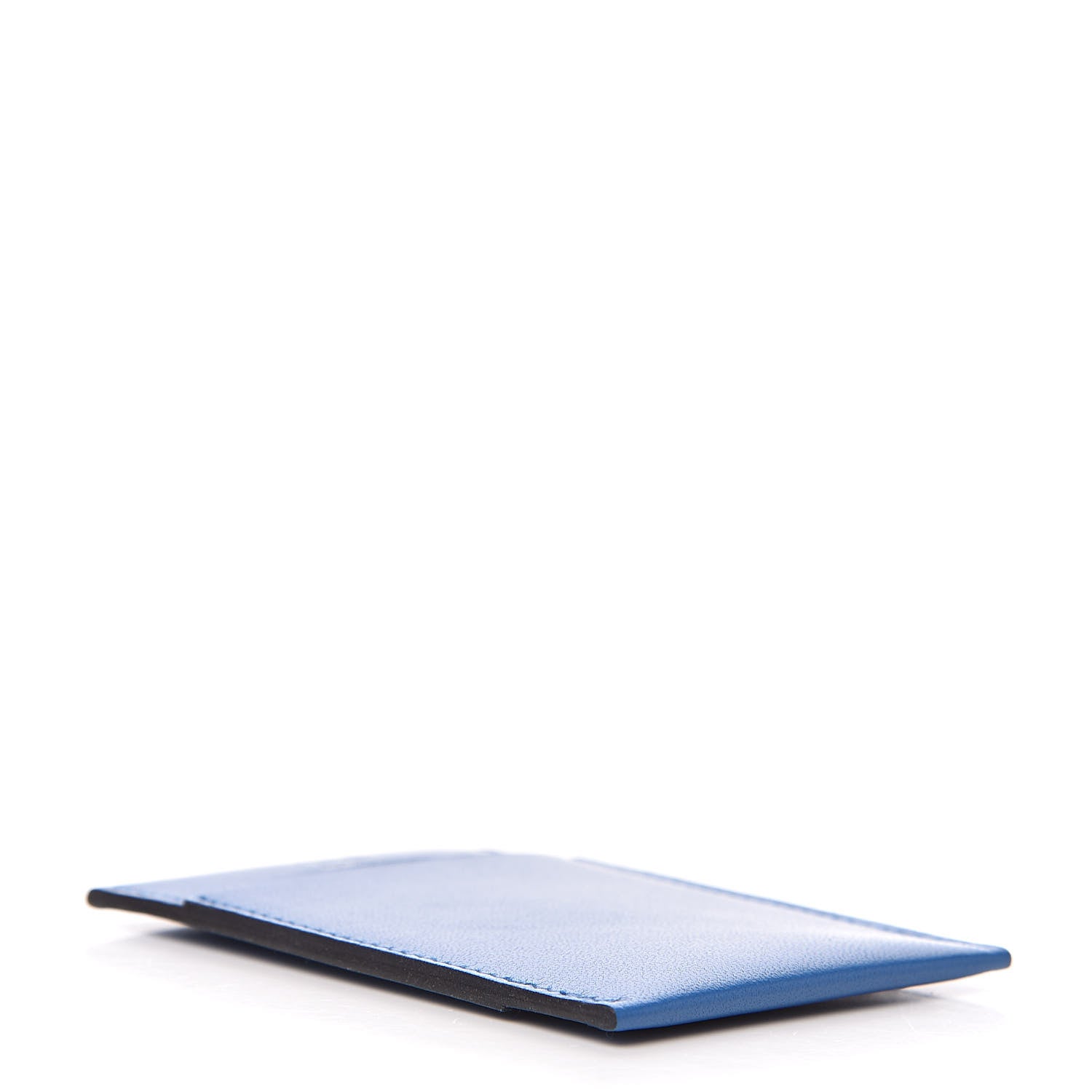Hermes Silkiss Lambskin MC2 Gama Card Holder Bleu Zellige 4 of 6