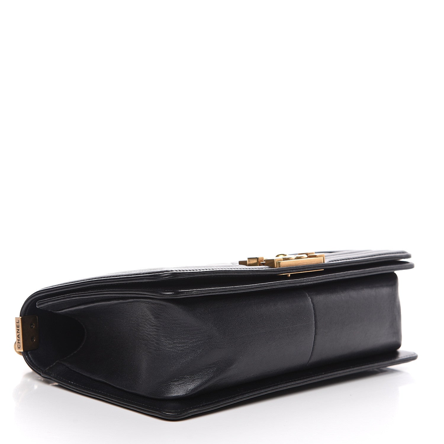 Chanel Lambskin Quilted Medium Boy Flap Black 3 of 14