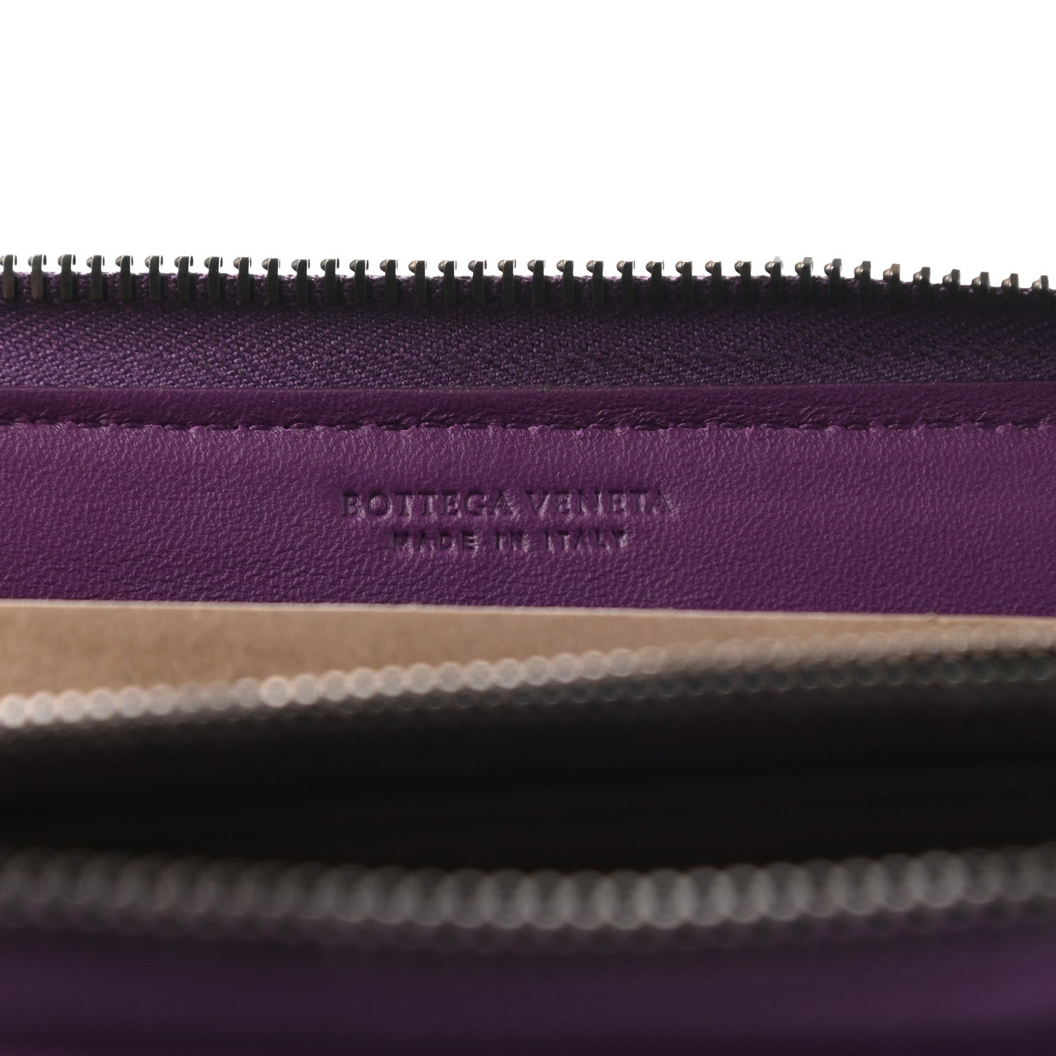 Bottega Veneta Nappa Intrecciato Zip Around Wallet Monalisa 7 of 8
