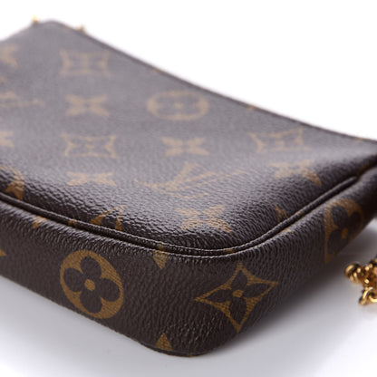 Louis Vuitton Monogram Mini Pochette Accessories 7 of 9