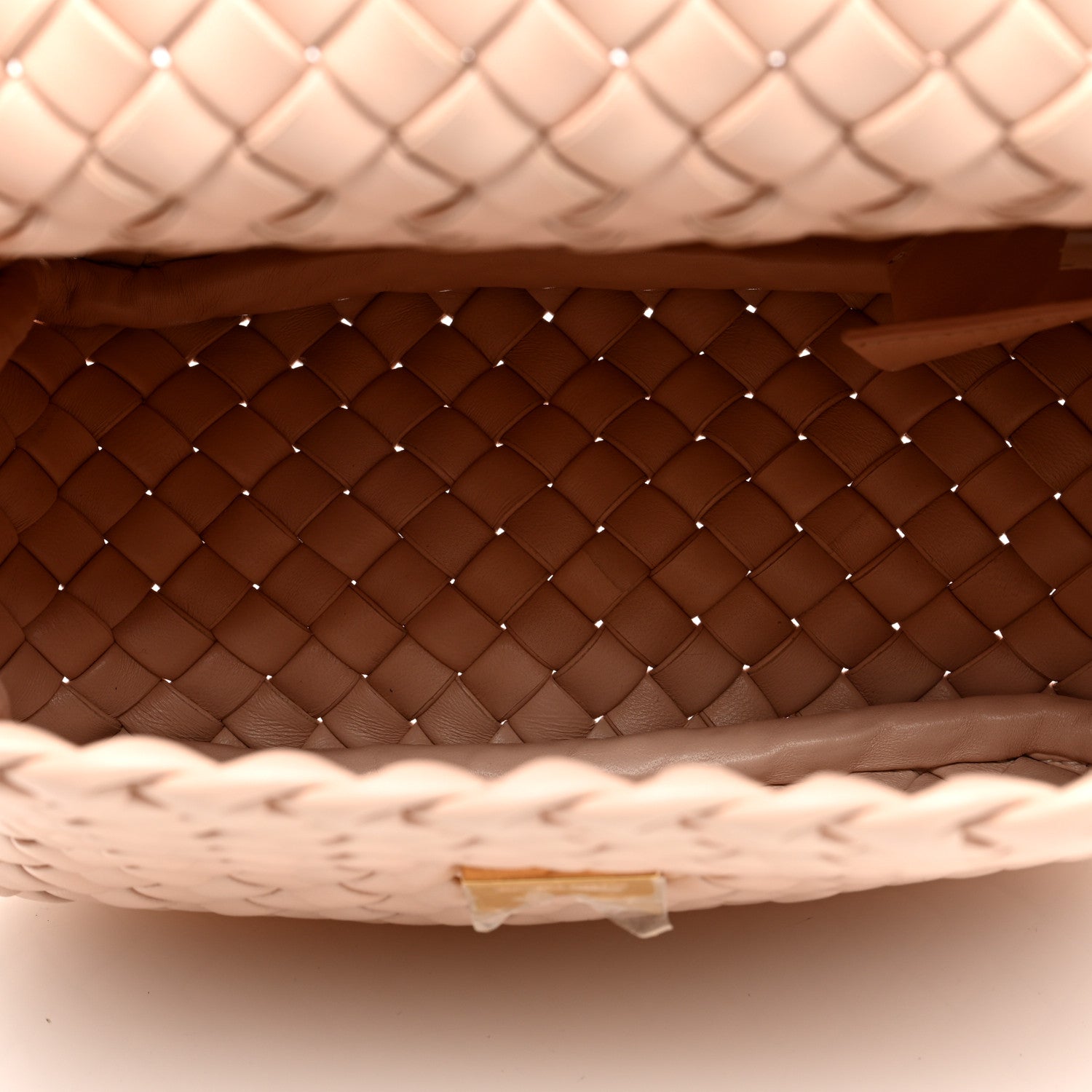 Bottega Veneta Nappa Intreccio Mini Cobble Shoulder Bag Lotus 5 of 10