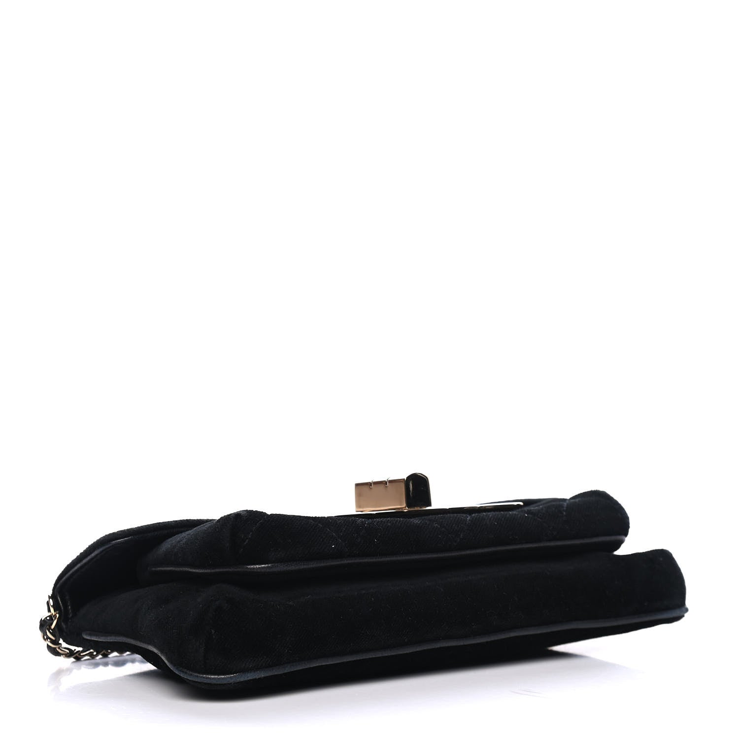 Chanel Velvet Small Mademoiselle Flap Black 3 of 5