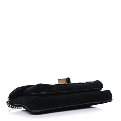Chanel Velvet Small Mademoiselle Flap Black 3 of 5