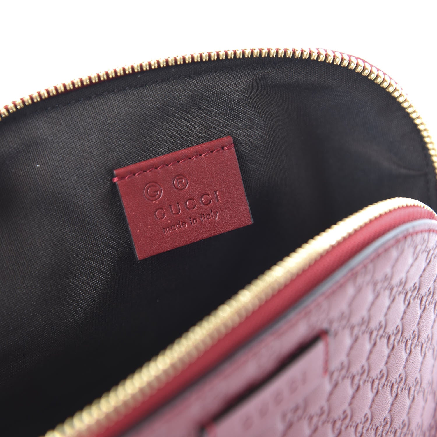 Gucci Microguccissima GG Cosmetic Case Red 8 of 11