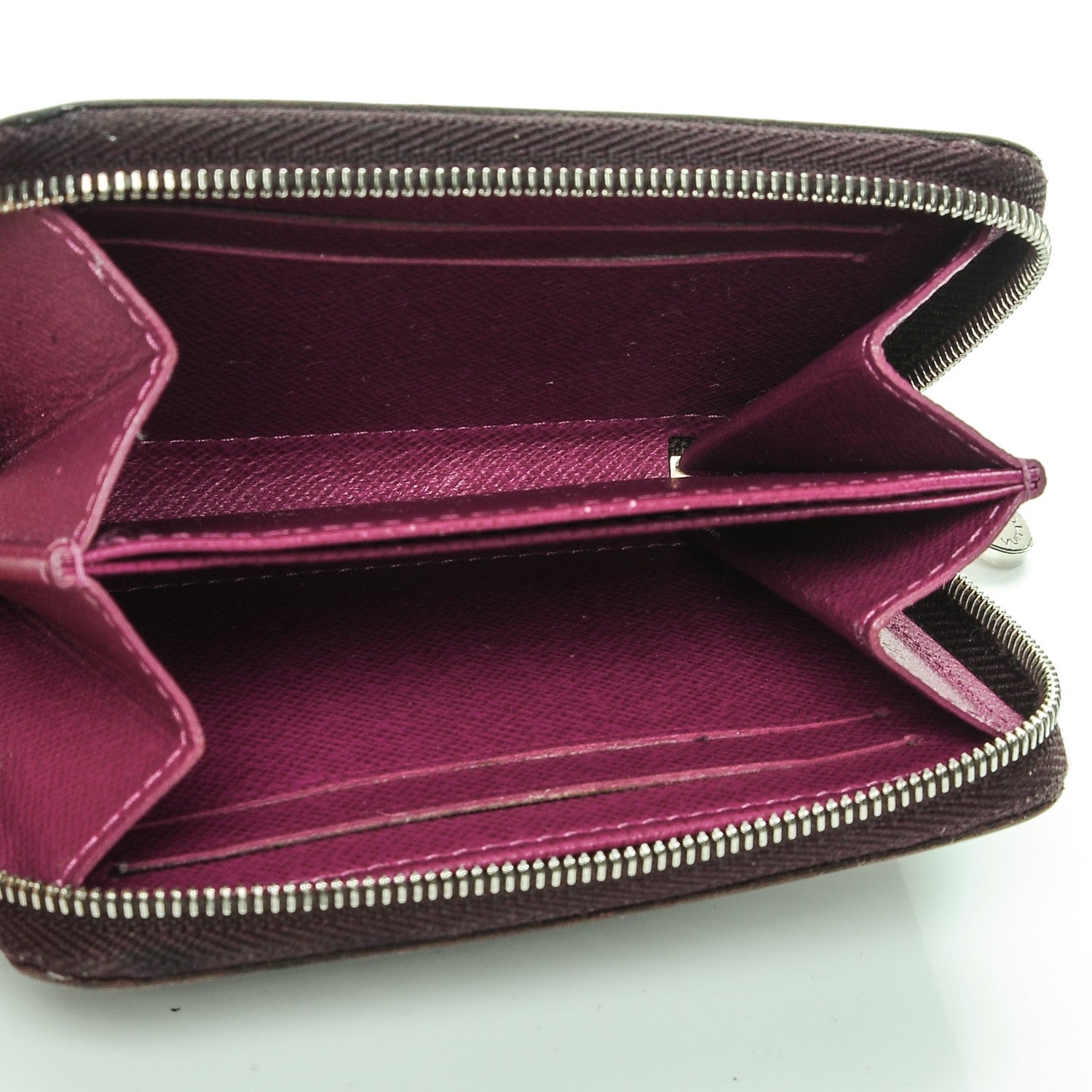 Louis Vuitton Epi Zippy Coin Purse Cassis 7 of 10