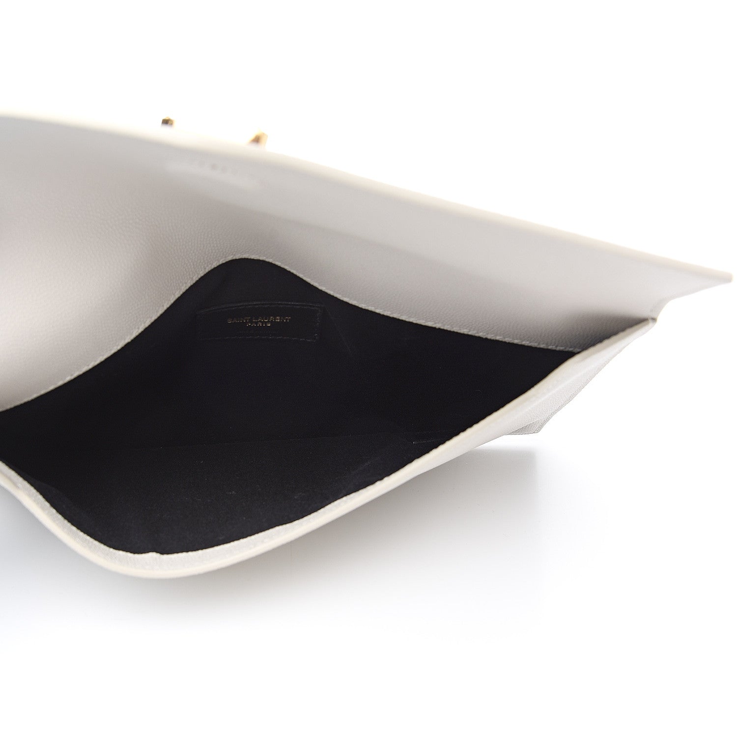 Saint Laurent Grain De Poudre Uptown Pouch Crema Soft 4 of 6