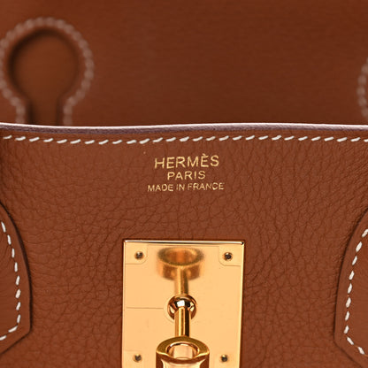 Hermes Togo Birkin 30 Gold 6 of 15