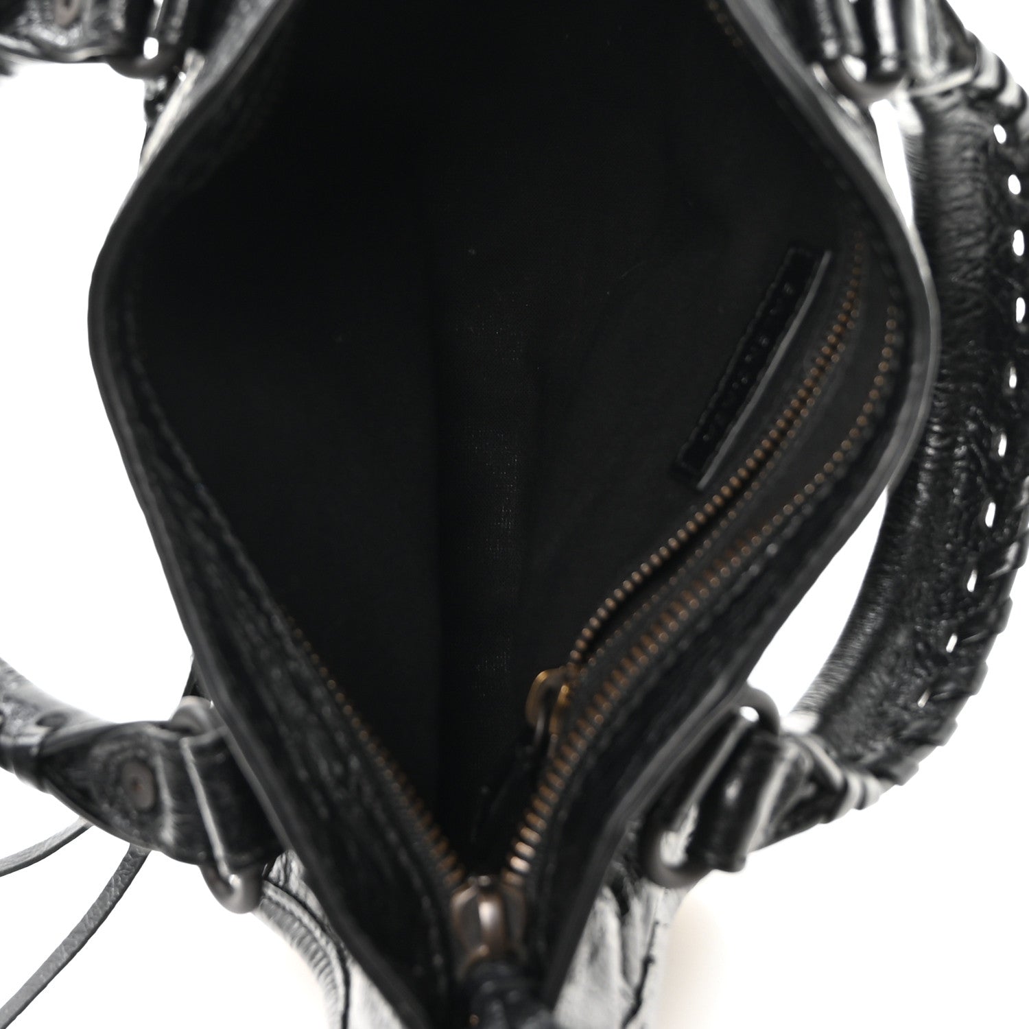 Balenciaga Agneau Arena Classic Hardware Le City Mini Black 5 of 11