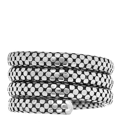 John Hardy Sterling Silver Dot Triple Coil Bracelet 3 of 5
