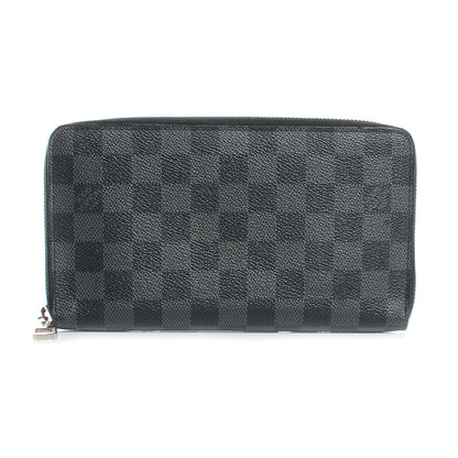 Louis Vuitton Damier Graphite Zippy Organizer Wallet 2 of 9